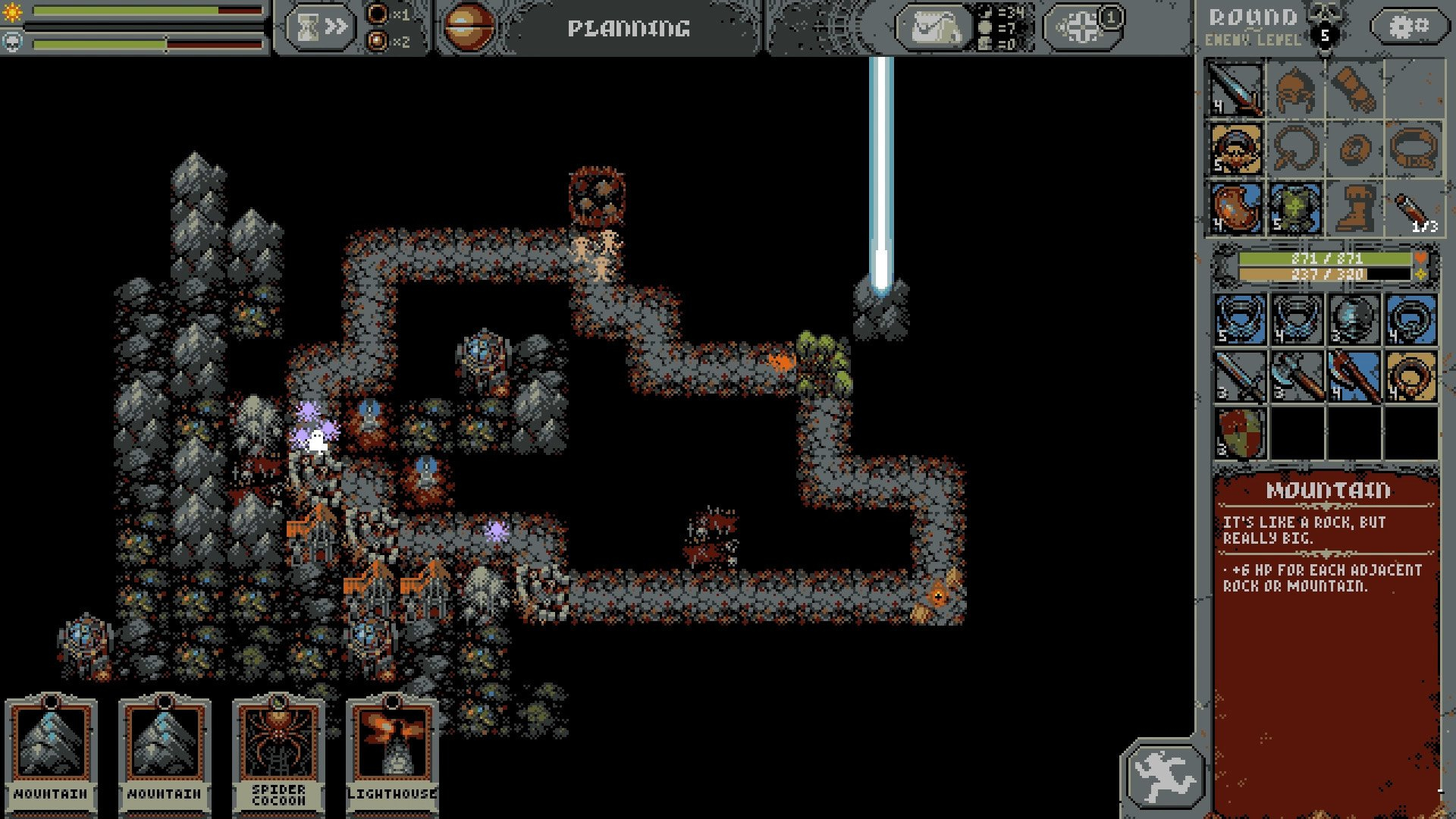 Скриншот из игры Loop Hero под номером 4