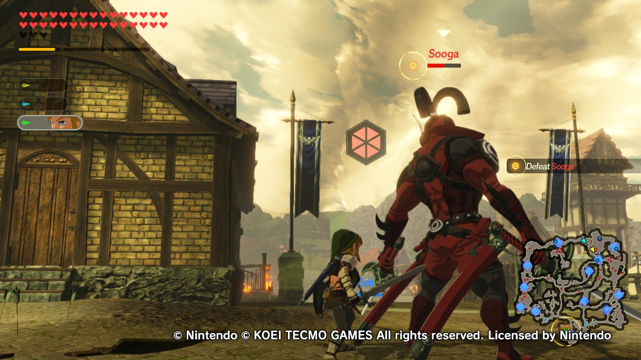 Скриншот из игры Hyrule Warriors: Age of Calamity под номером 4