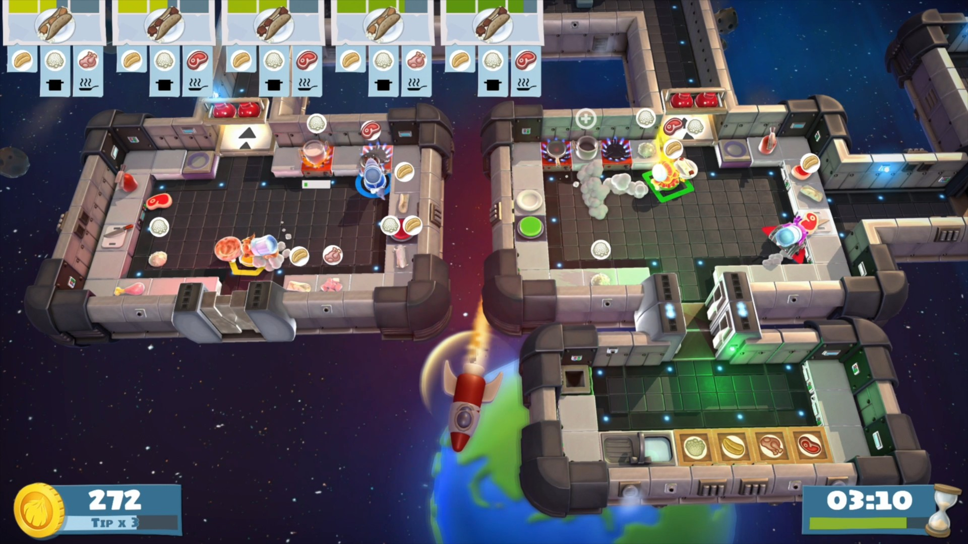 Скриншот из игры Overcooked! All You Can Eat под номером 4