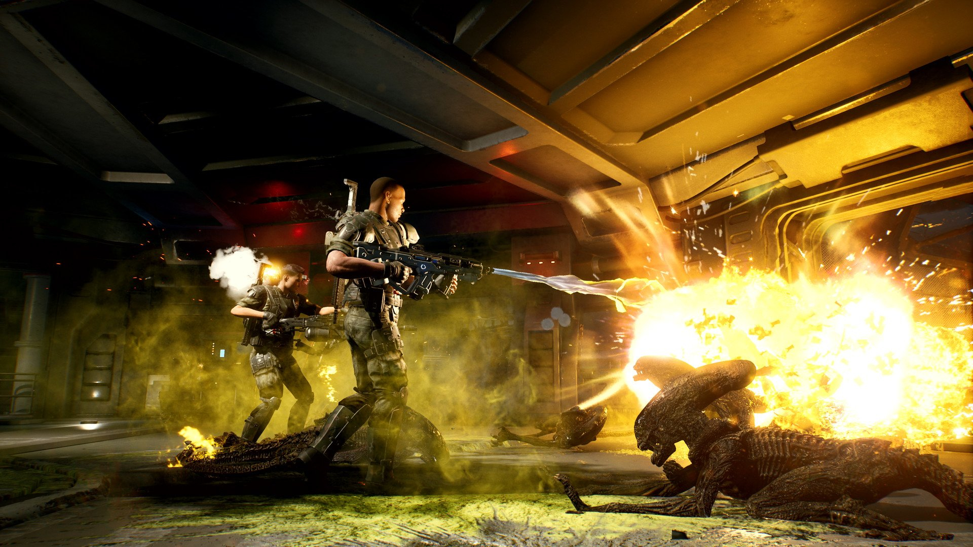 Скриншот из игры Aliens: Fireteam под номером 2