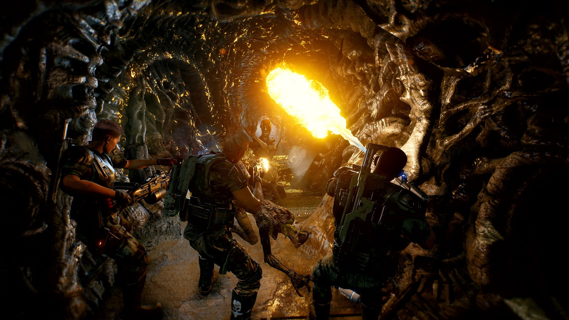 Скриншот из игры Aliens: Fireteam под номером 4