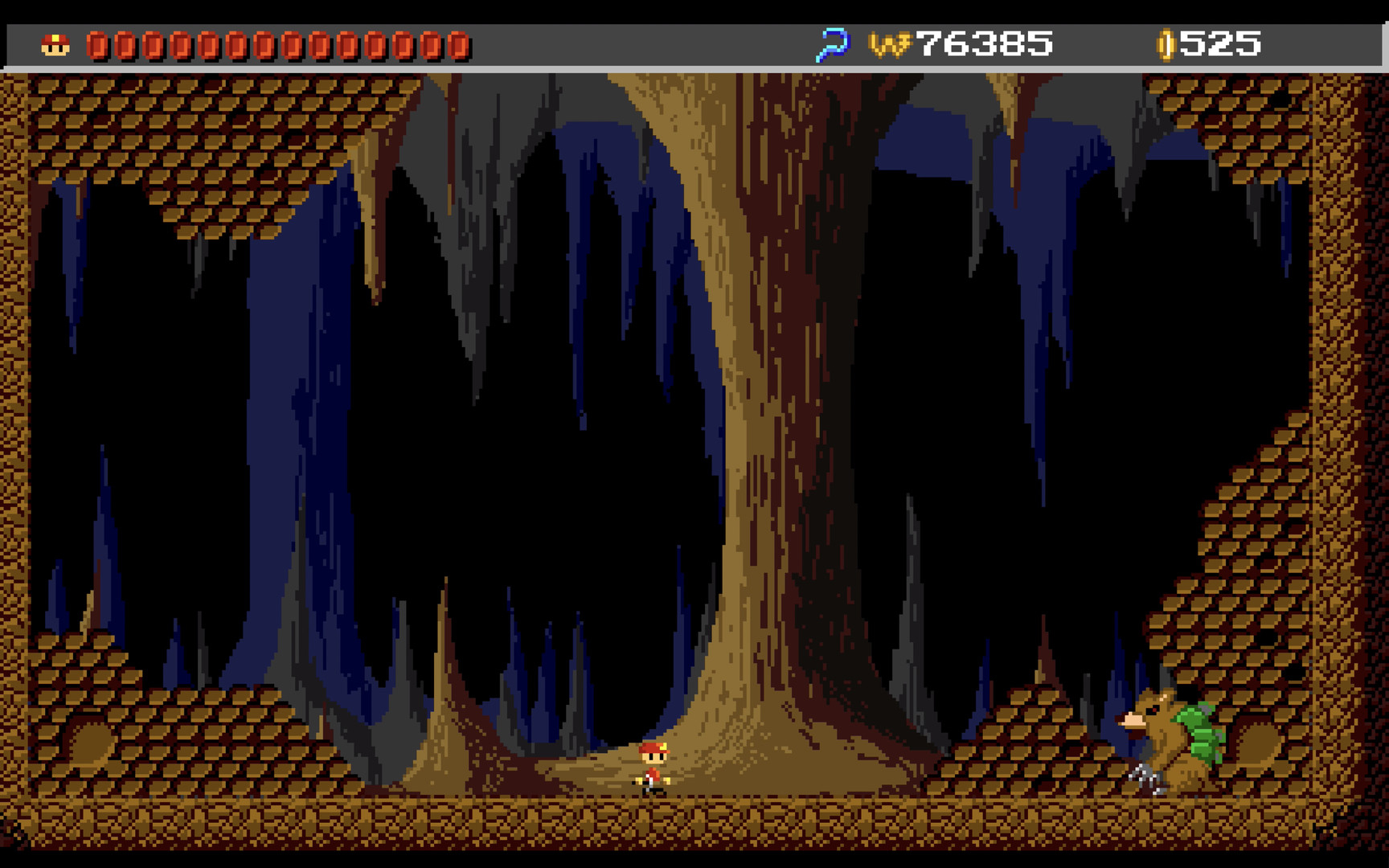 Скриншот из игры Lost Caves под номером 4