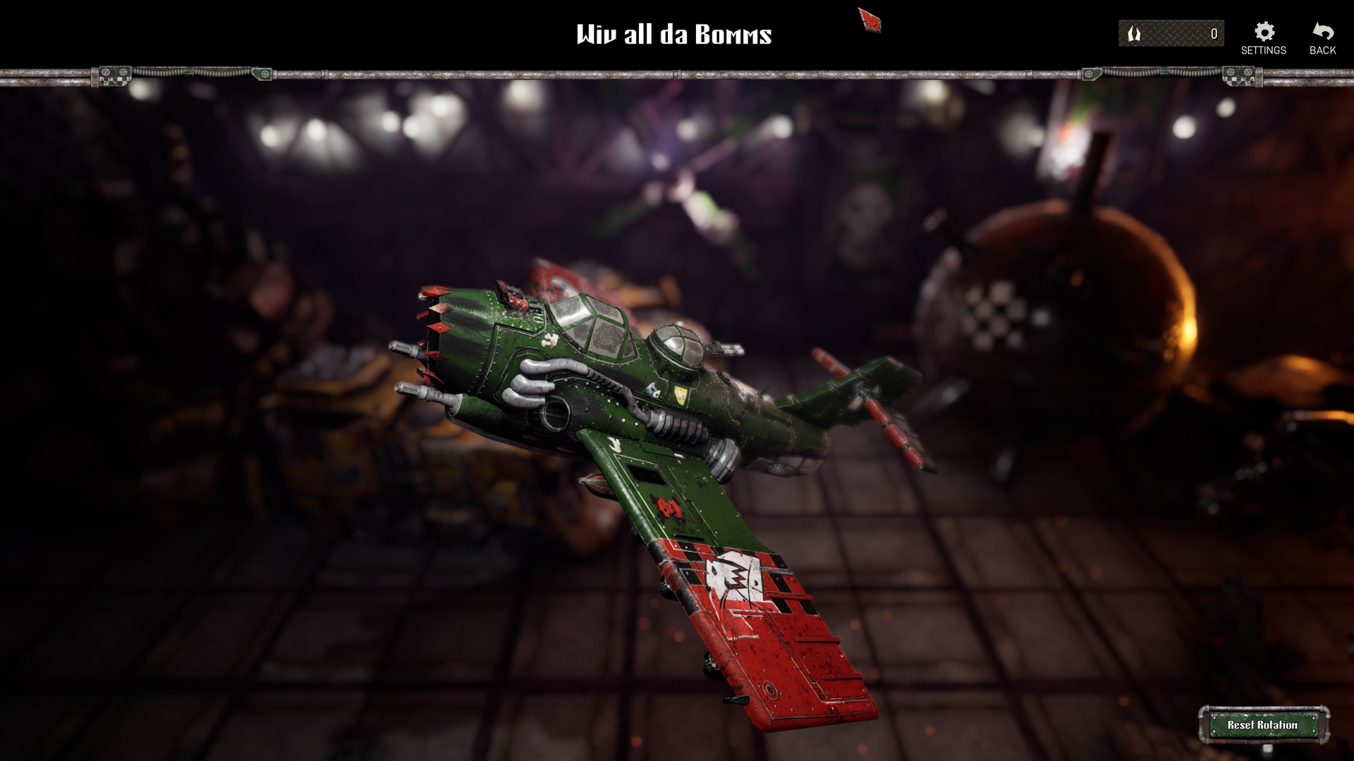 Скриншот из игры Warhammer 40,000: Dakka Squadron - Flyboyz Edition под номером 3