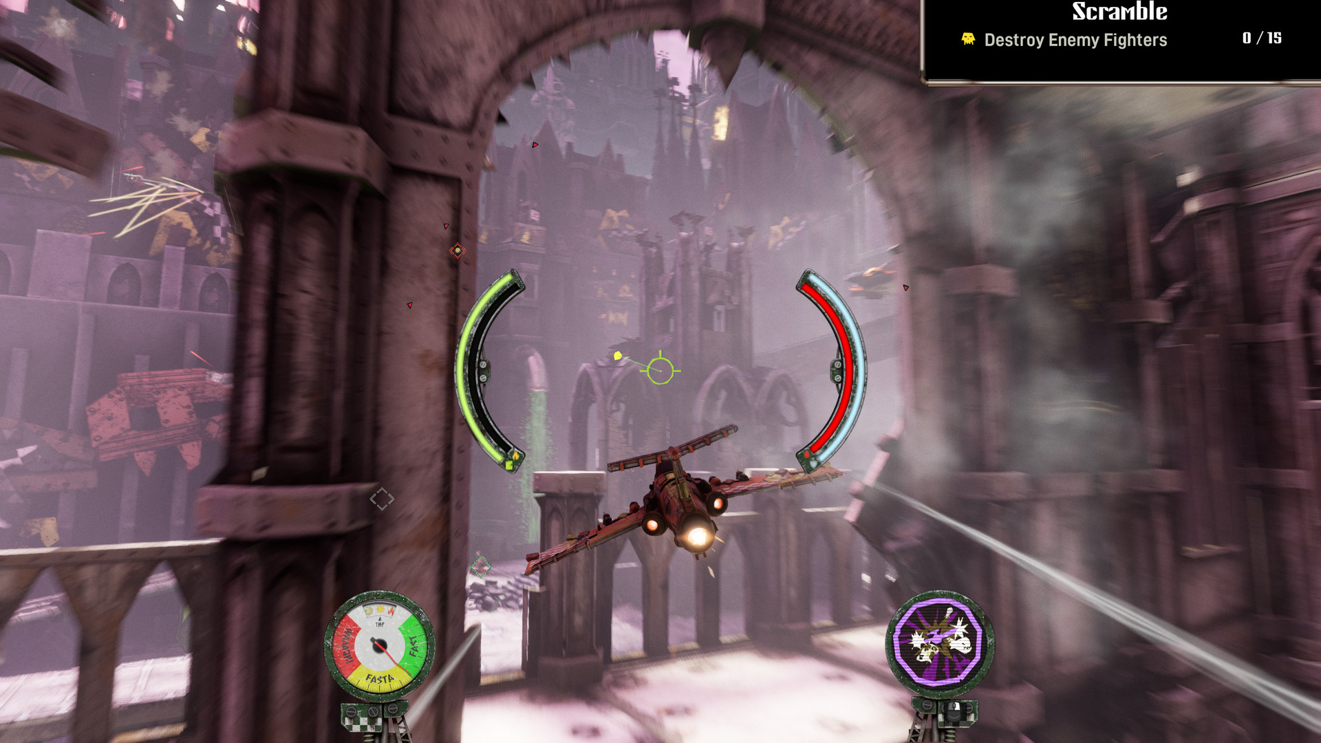 Скриншот из игры Warhammer 40,000: Dakka Squadron - Flyboyz Edition под номером 6