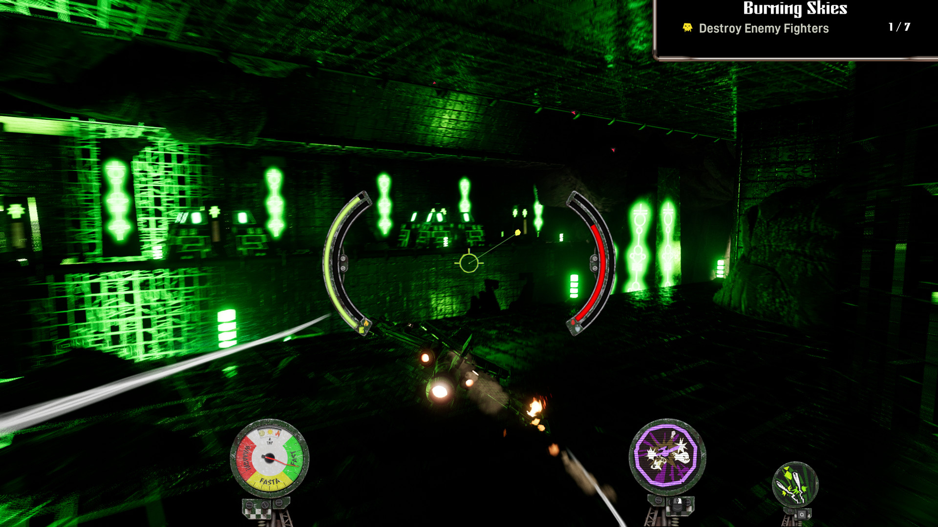 Скриншот из игры Warhammer 40,000: Dakka Squadron - Flyboyz Edition под номером 7