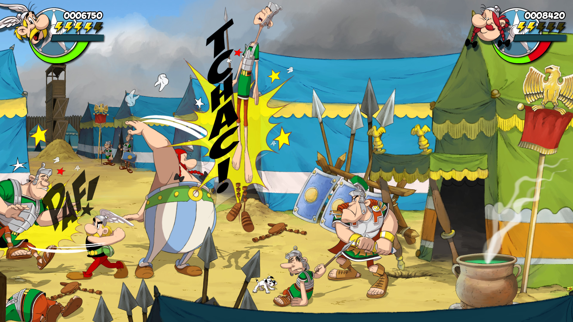 Скриншот из игры Asterix & Obelix: Slap Them All! под номером 1