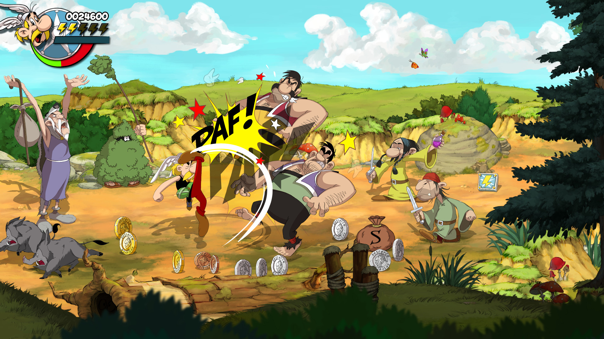 Скриншот из игры Asterix & Obelix: Slap Them All! под номером 3
