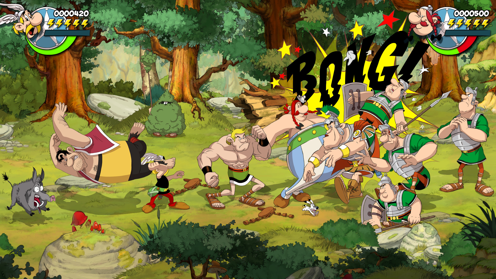 Скриншот из игры Asterix & Obelix: Slap Them All! под номером 4