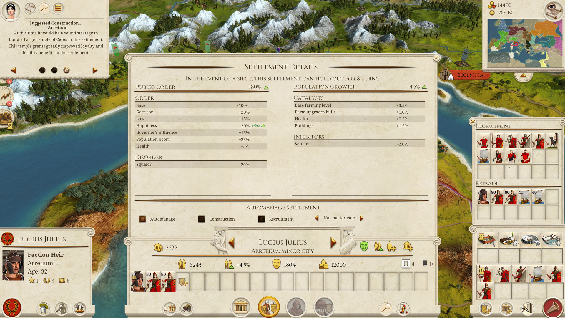 Скриншот из игры Total War: Rome Remastered под номером 8