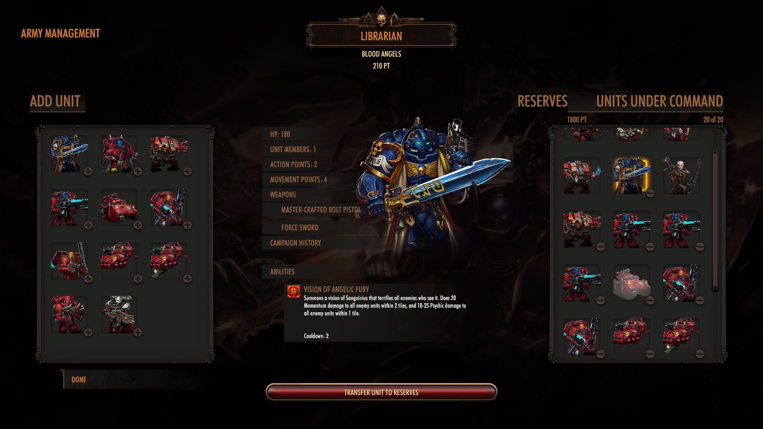 Скриншот из игры Warhammer 40,000: Battlesector под номером 10