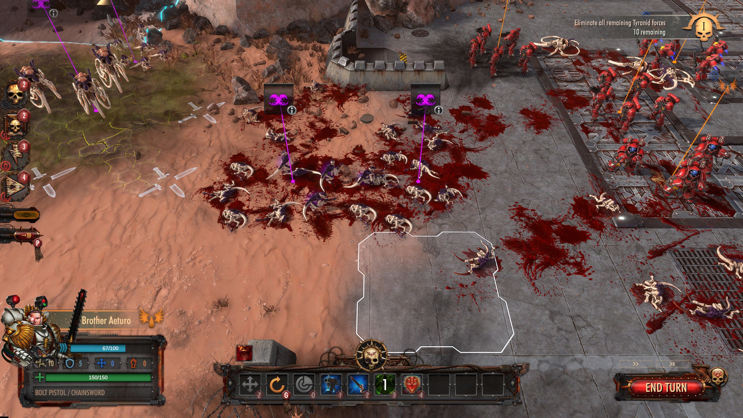 Скриншот из игры Warhammer 40,000: Battlesector под номером 4