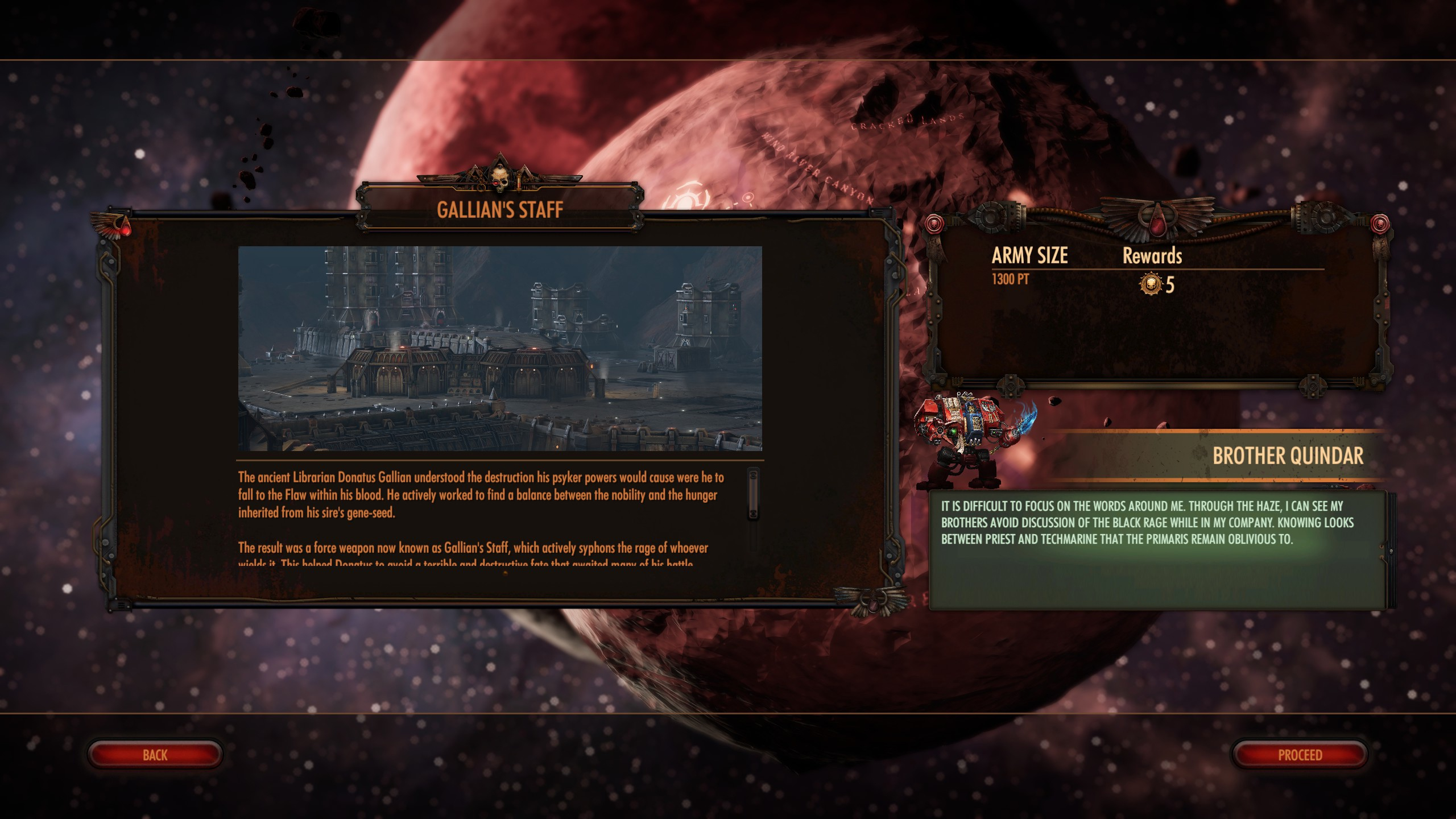 Скриншот из игры Warhammer 40,000: Battlesector под номером 6