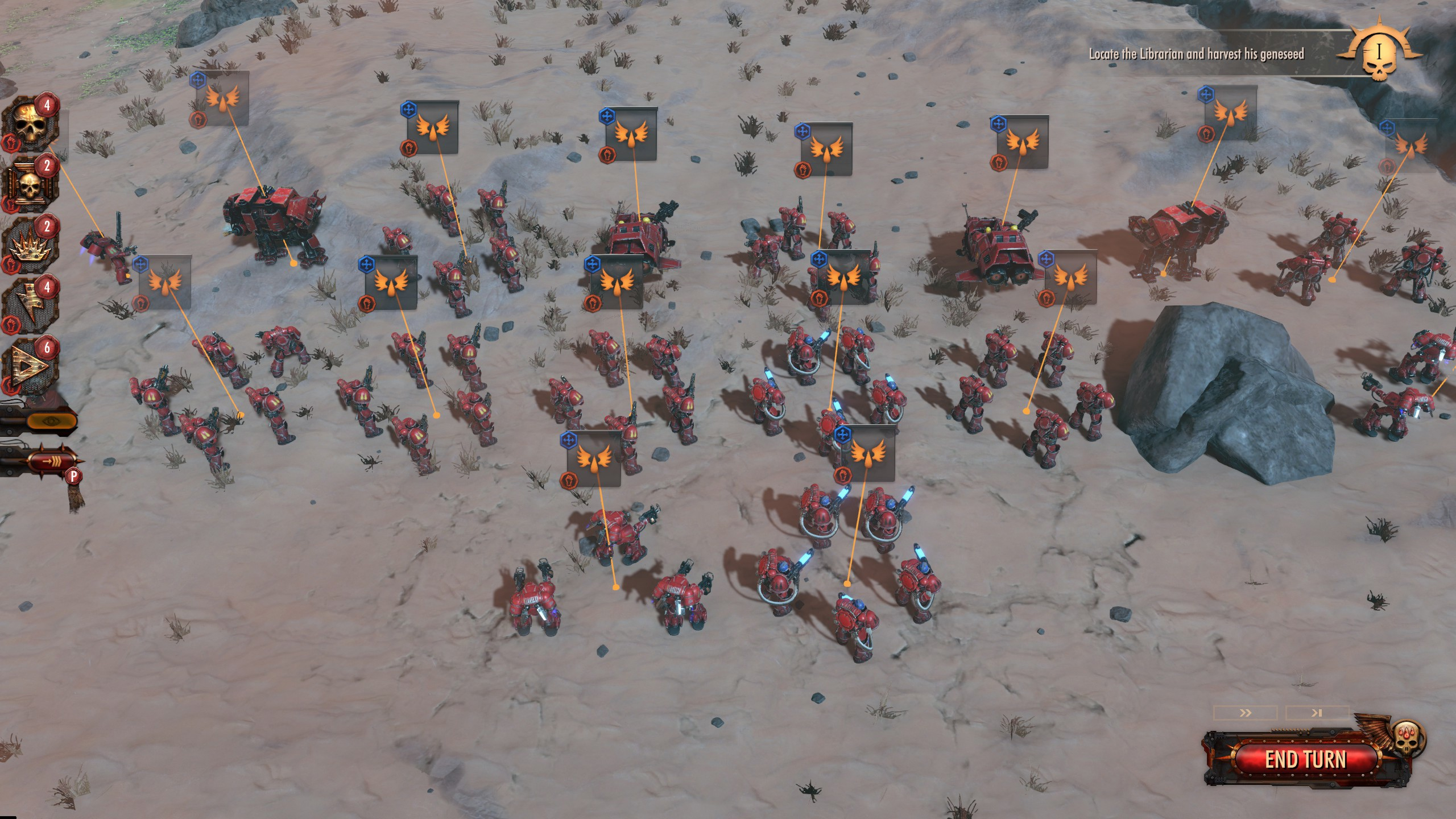 Скриншот из игры Warhammer 40,000: Battlesector под номером 9