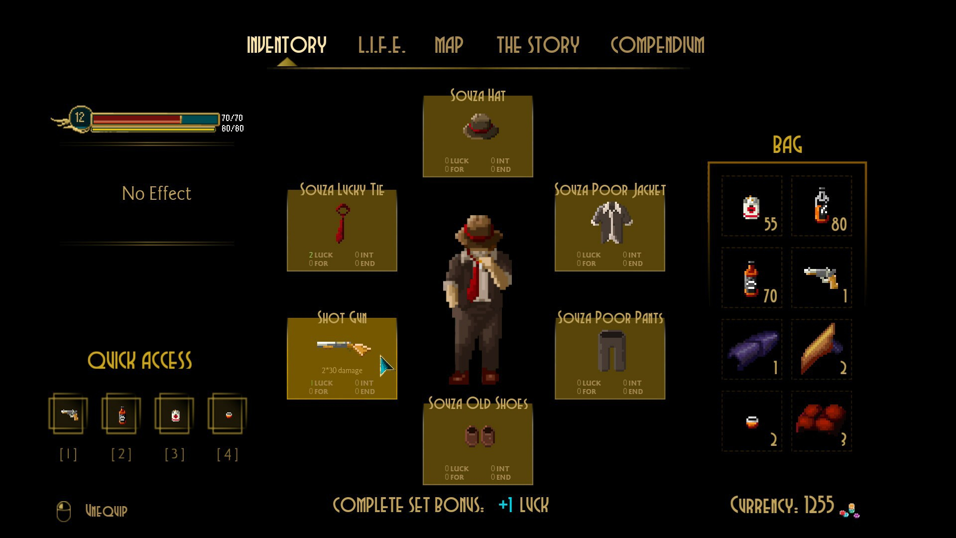 Скриншот из игры Pecaminosa - A Pixel Noir Game под номером 1