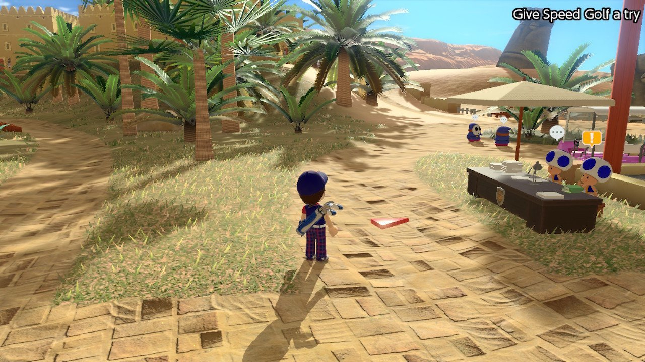 Скриншот из игры Mario Golf: Super Rush под номером 2