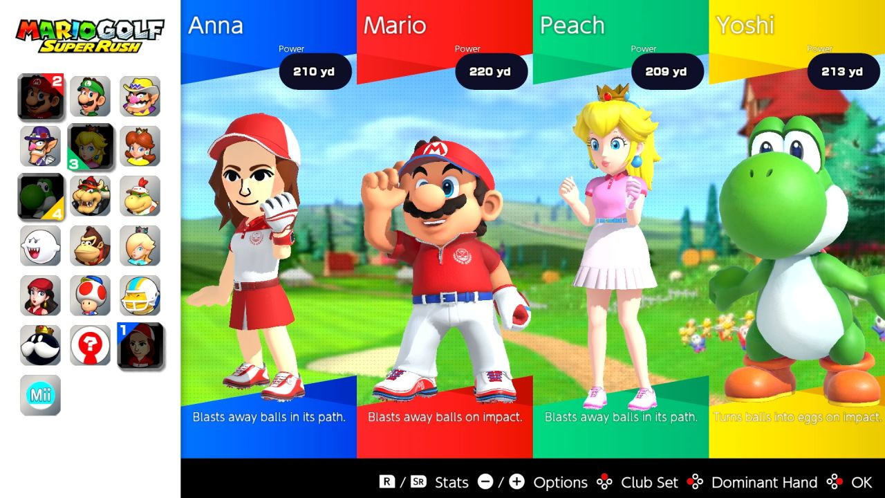 Скриншот из игры Mario Golf: Super Rush под номером 3