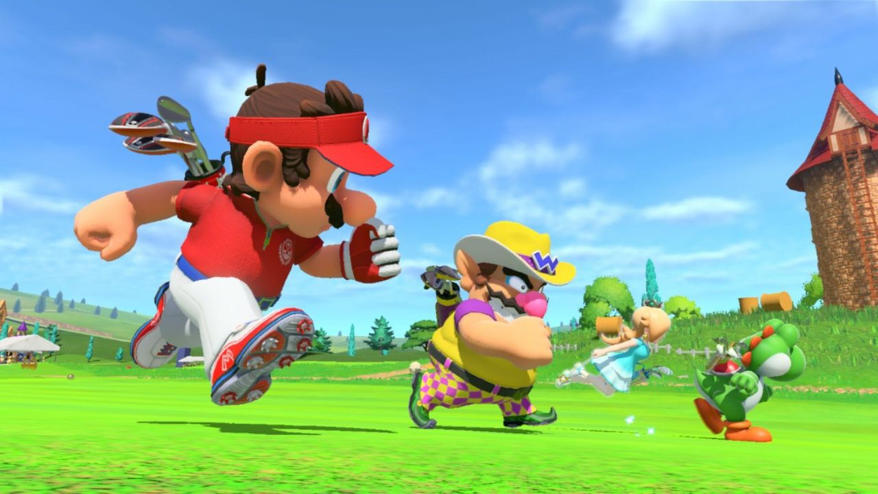 Скриншот из игры Mario Golf: Super Rush под номером 4