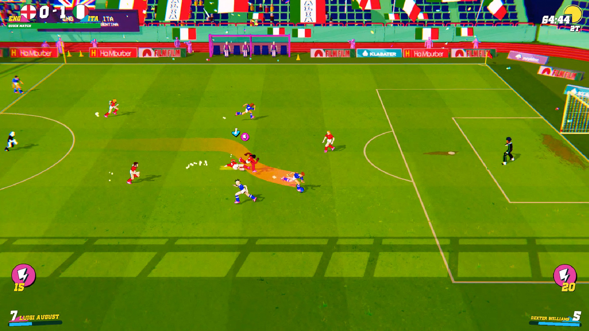 Скриншот из игры Golazo! Soccer League под номером 1