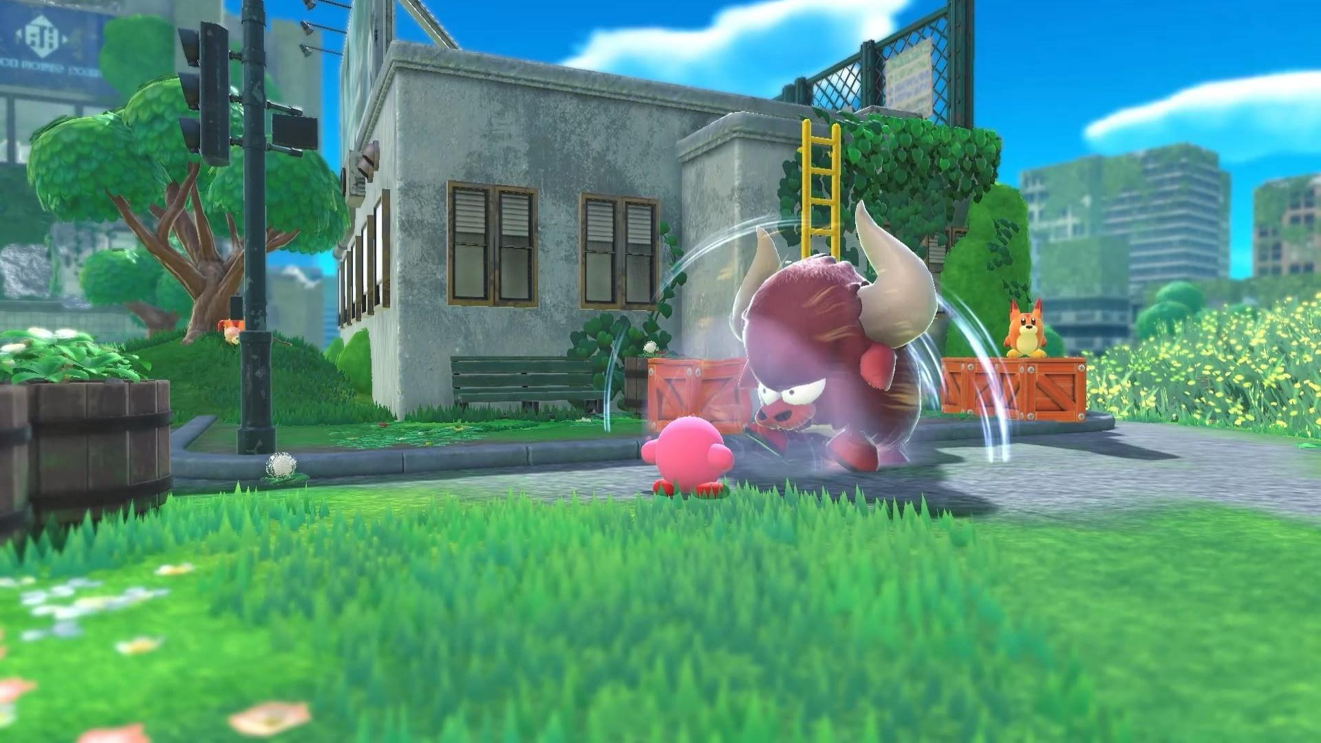 Скриншот из игры Kirby and the Forgotten Land под номером 1