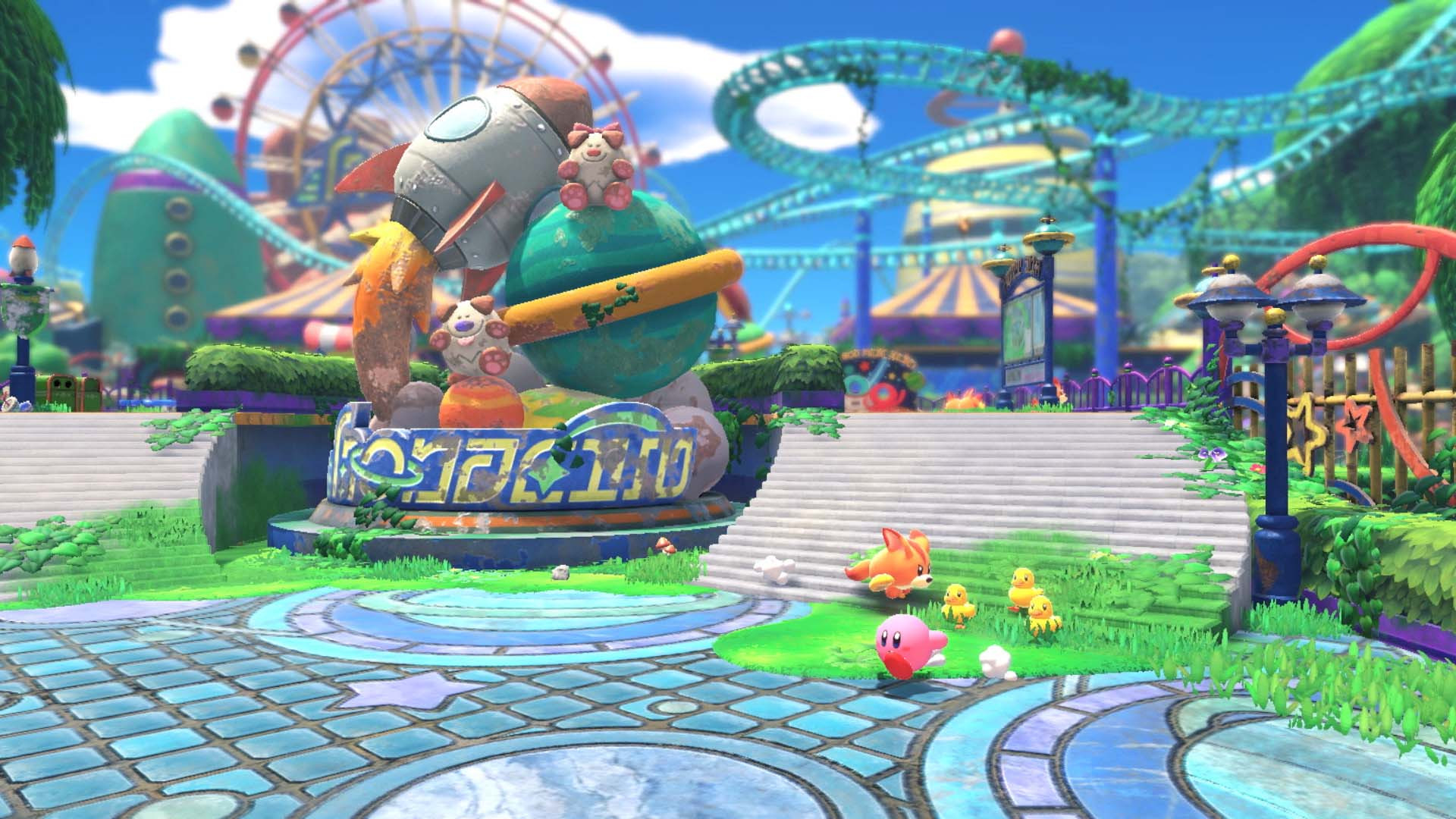 Скриншот из игры Kirby and the Forgotten Land под номером 12