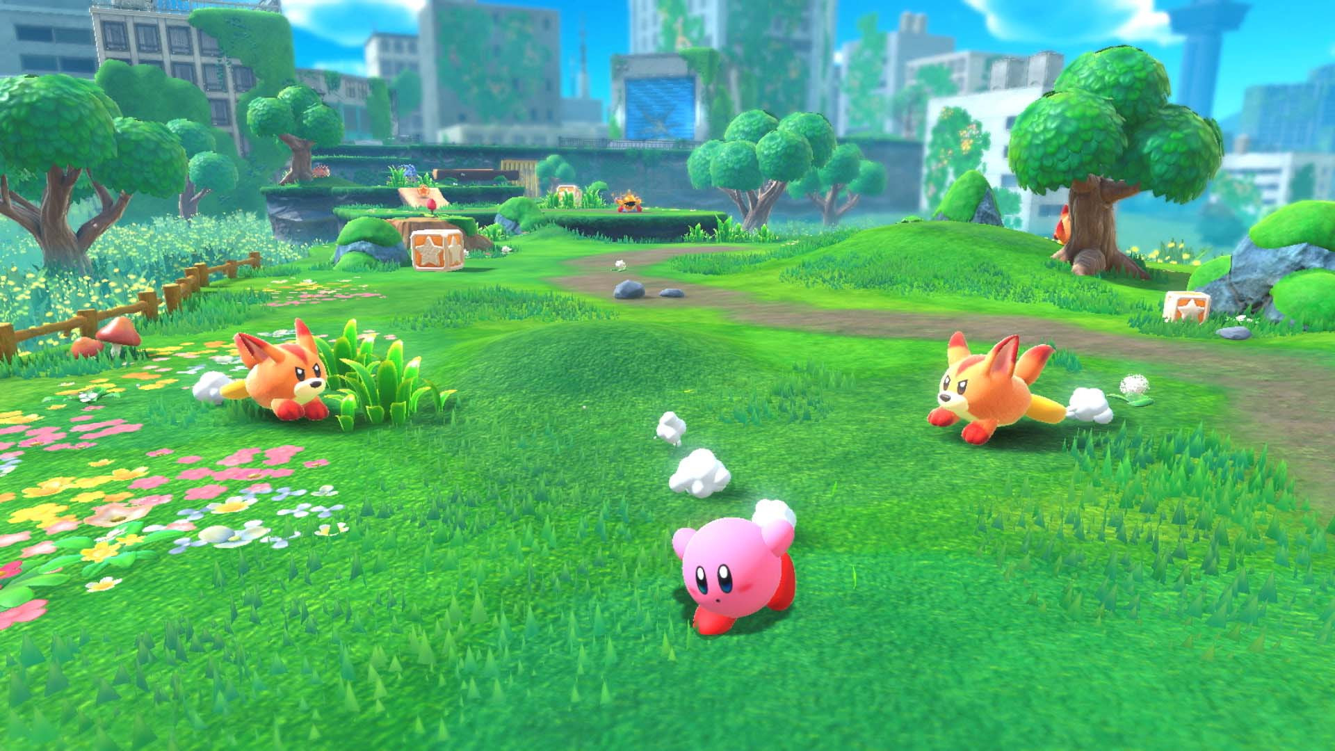Скриншот из игры Kirby and the Forgotten Land под номером 15