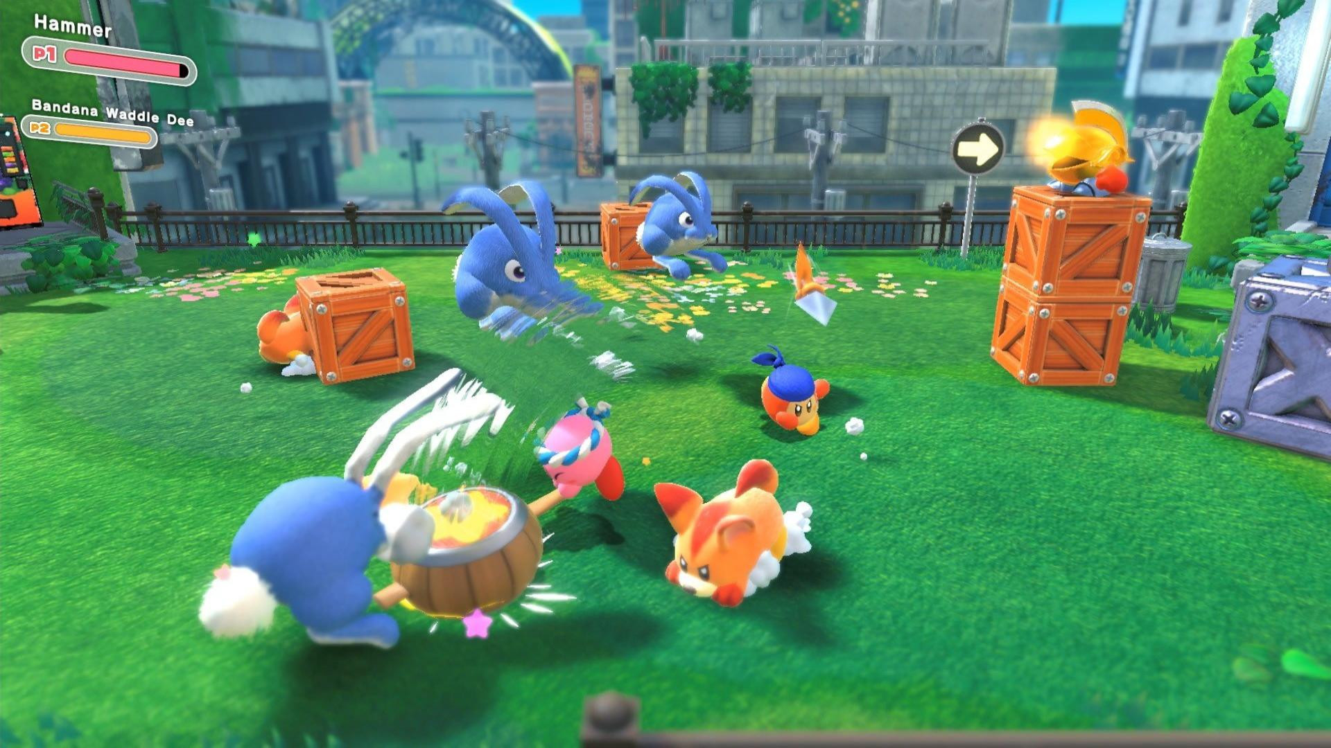 Скриншот из игры Kirby and the Forgotten Land под номером 18