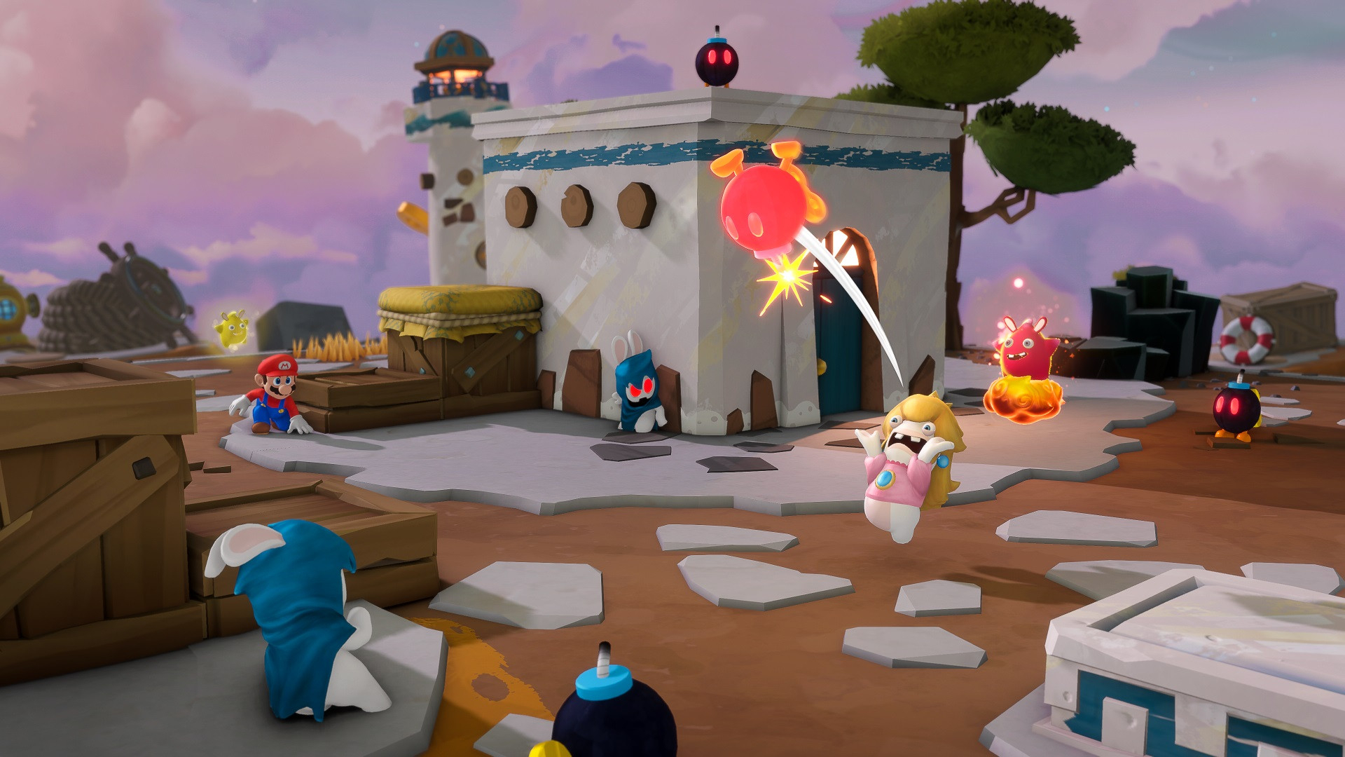 Скриншот из игры Mario + Rabbids Sparks of Hope под номером 3