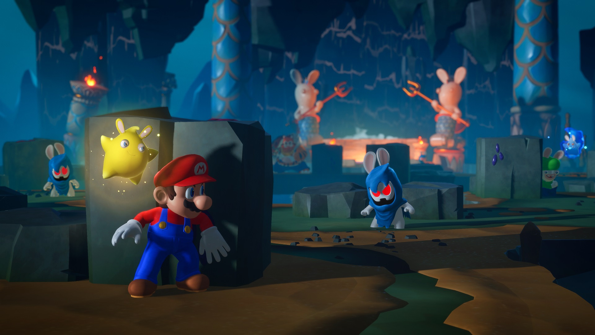 Скриншот из игры Mario + Rabbids Sparks of Hope под номером 6