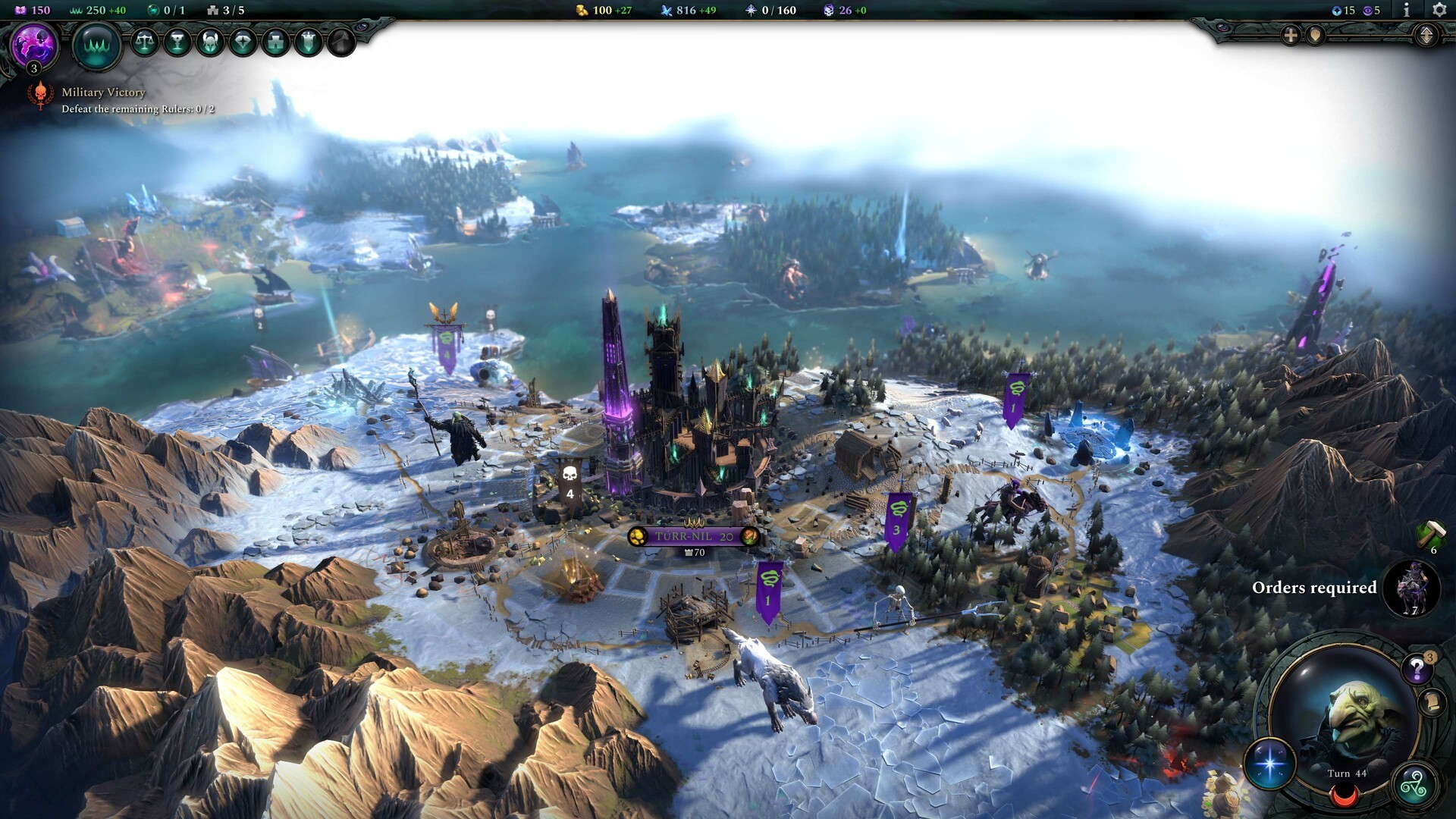 Скриншот из игры Age of Wonders 4 под номером 1
