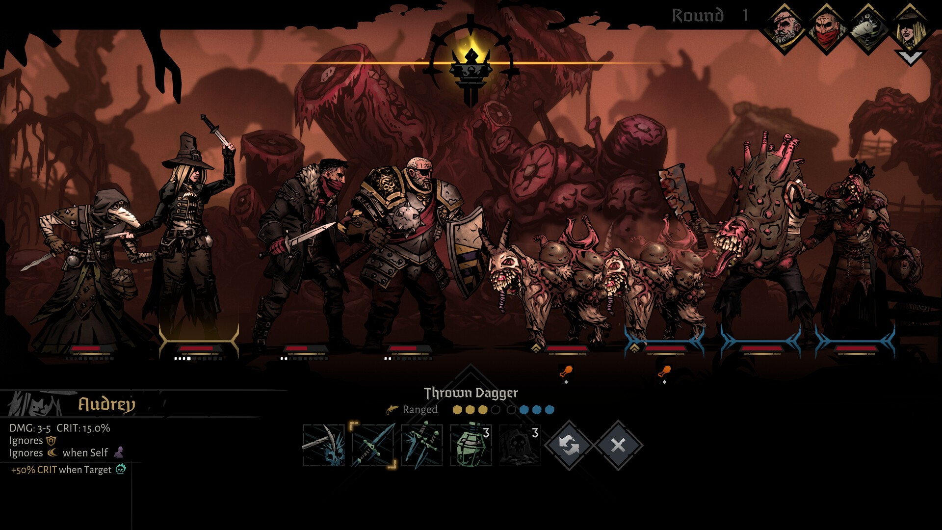 Скриншот из игры Darkest Dungeon II под номером 1