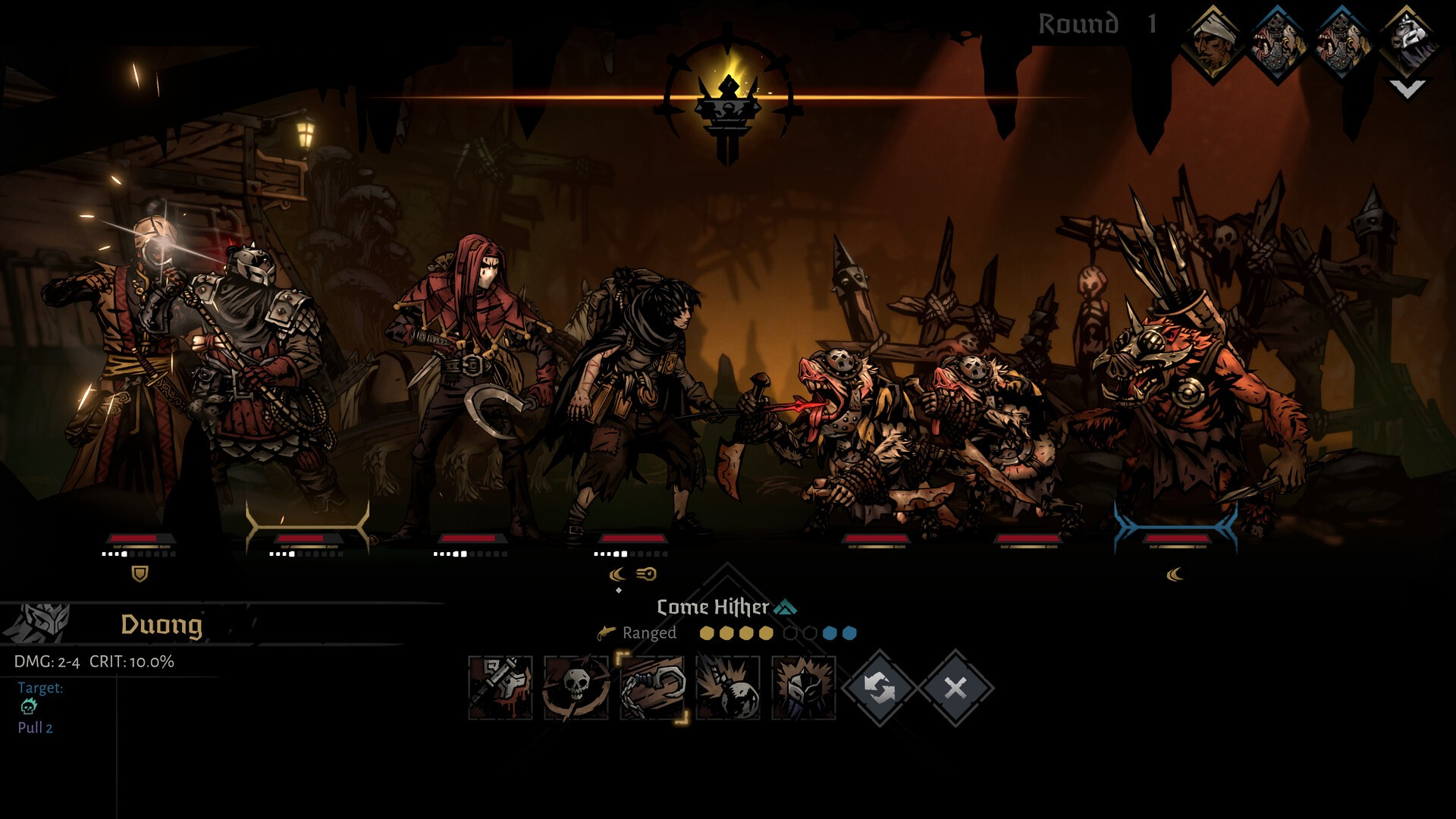 Скриншот из игры Darkest Dungeon II под номером 2