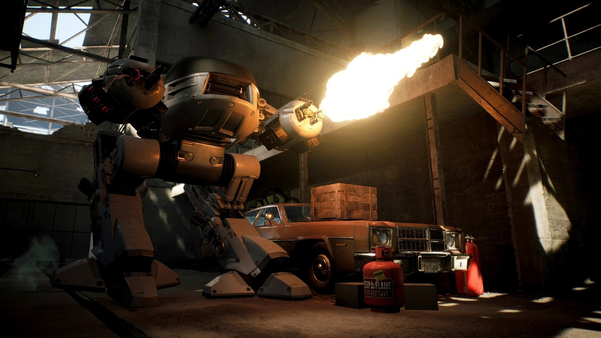 Скриншот из игры RoboCop: Rogue City под номером 3