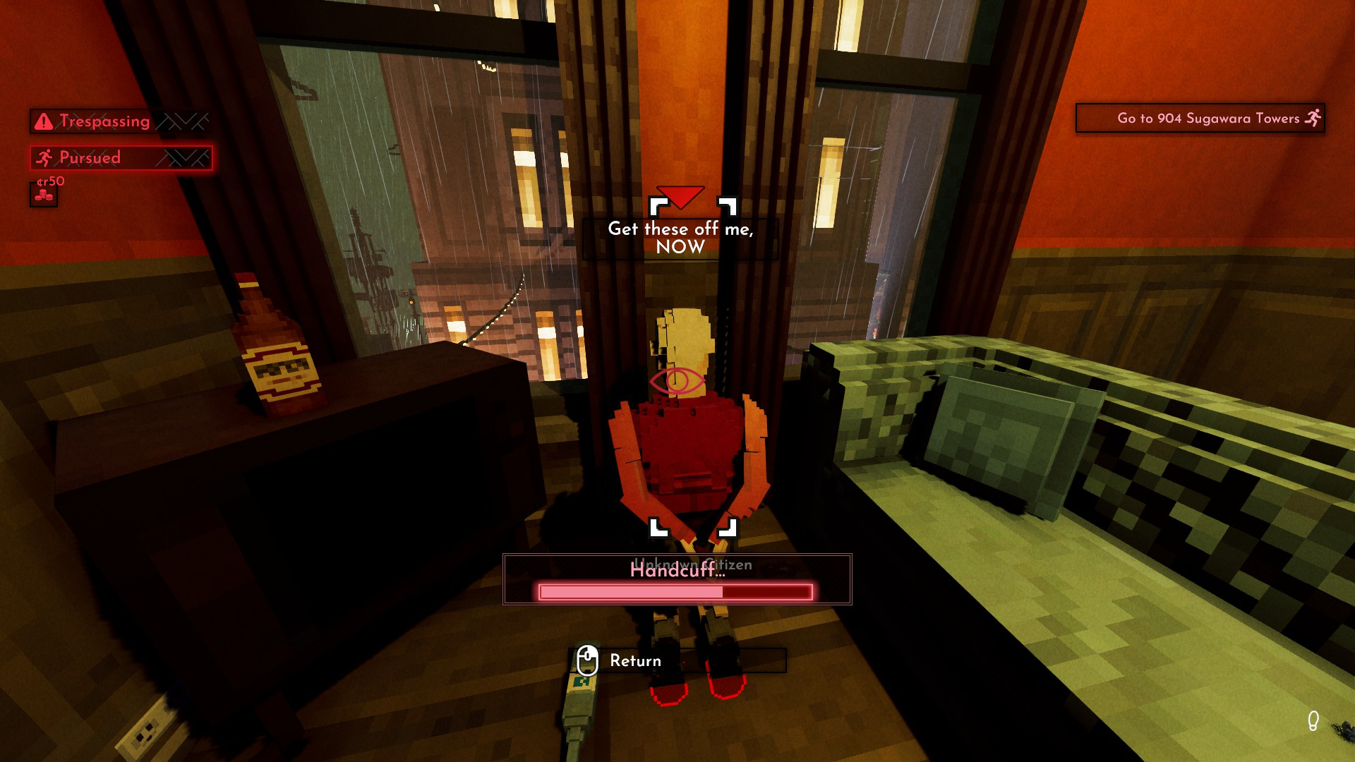 Скриншот из игры Shadows of Doubt под номером 1