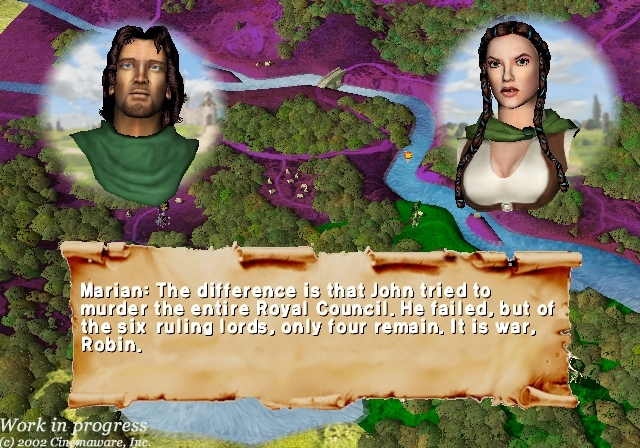 Скриншот из игры Robin Hood: Defender of the Crown под номером 14