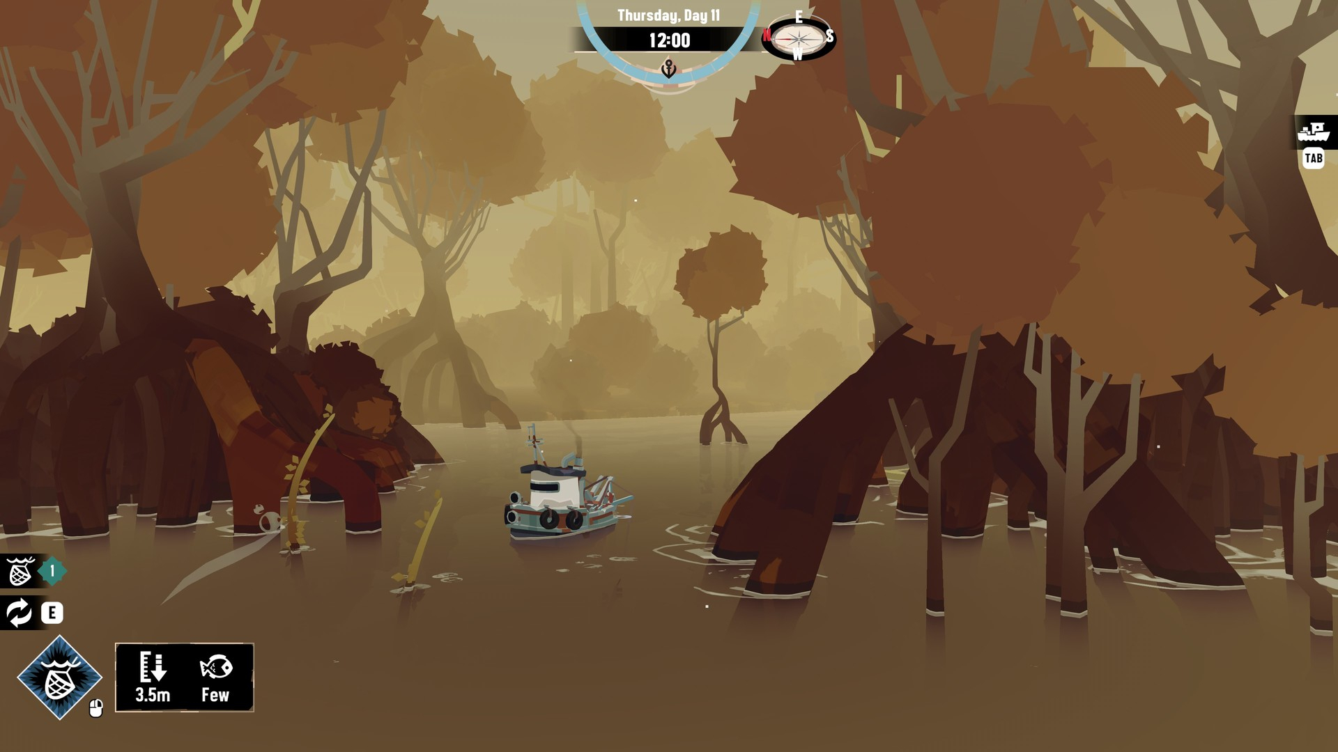 Скриншот из игры DREDGE под номером 1
