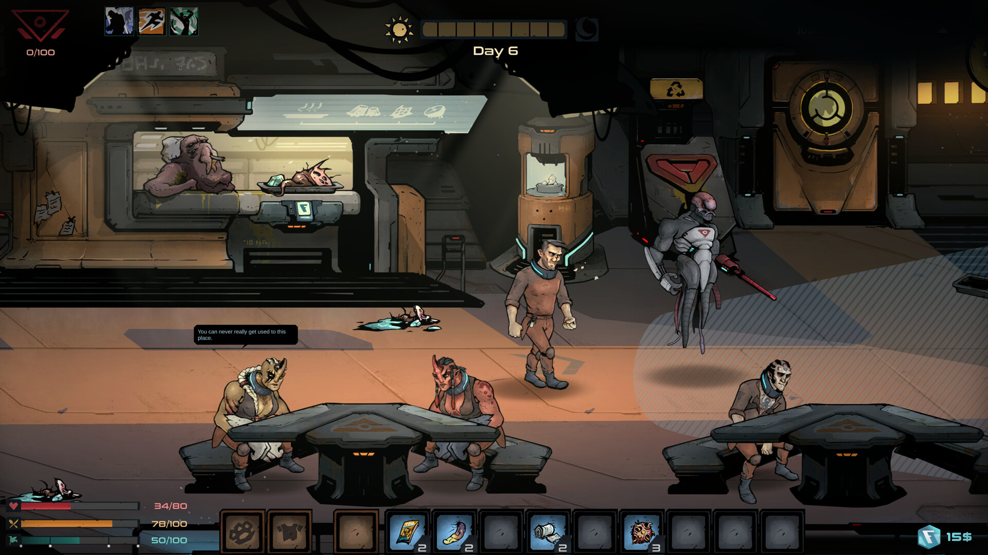 Скриншот из игры Space Prison под номером 1