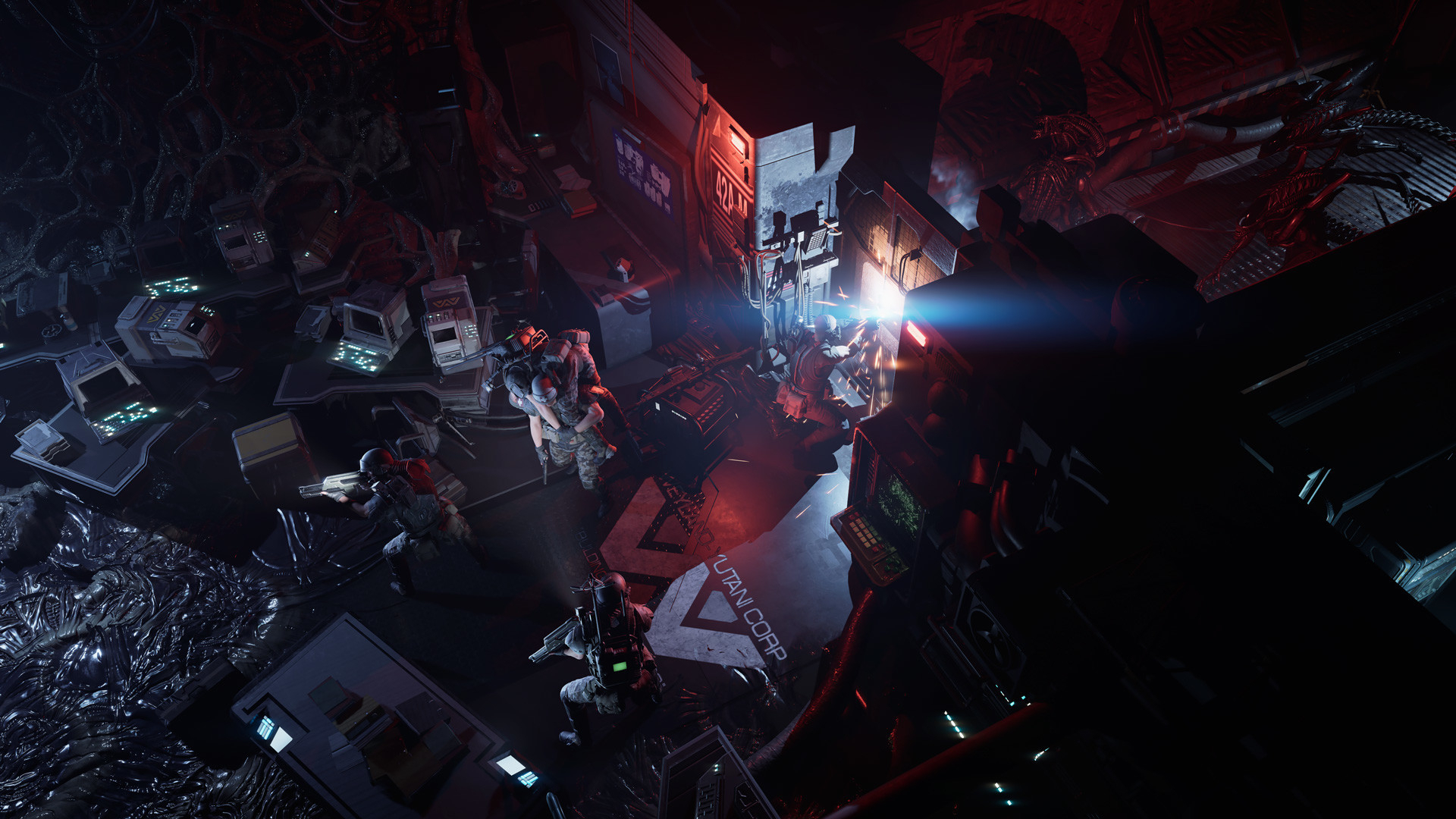Скриншот из игры Aliens: Dark Descent под номером 2