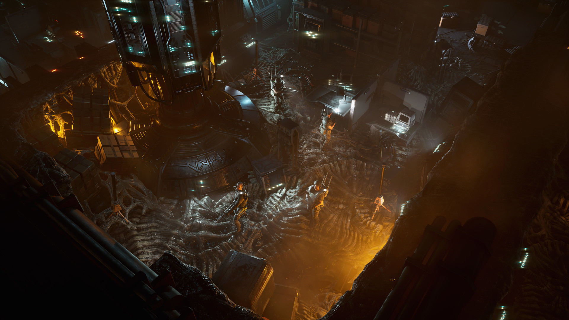 Скриншот из игры Aliens: Dark Descent под номером 4
