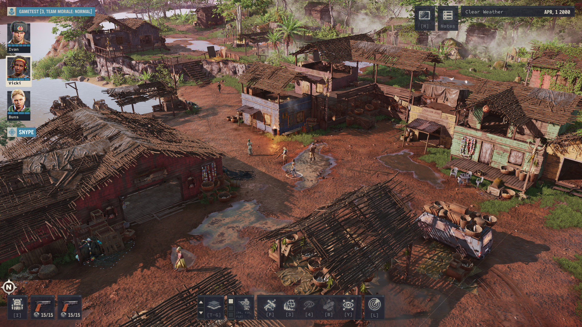 Скриншот из игры Jagged Alliance 3 под номером 10