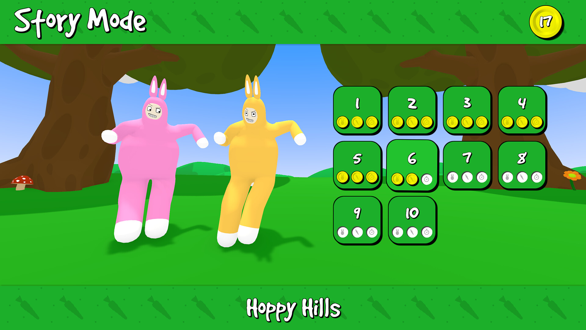 Скриншот из игры Super Bunny Man под номером 1