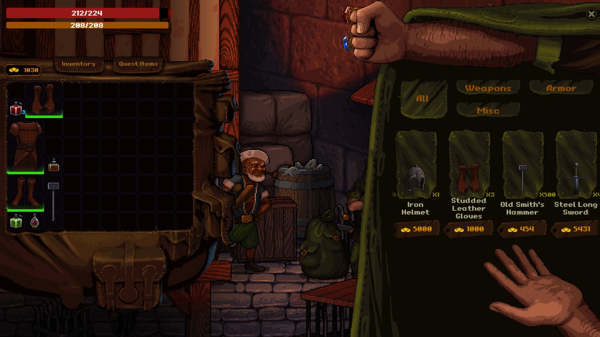 Скриншот из игры Greedventory под номером 10