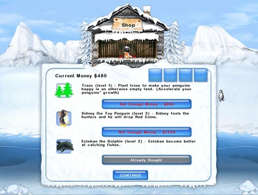 Скриншот из игры Penguins Mania под номером 4