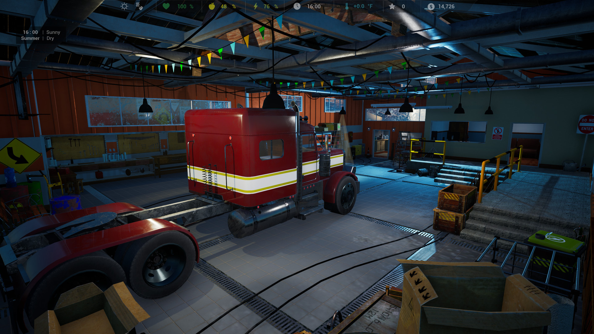 Скриншот из игры Alaskan Road Truckers под номером 1