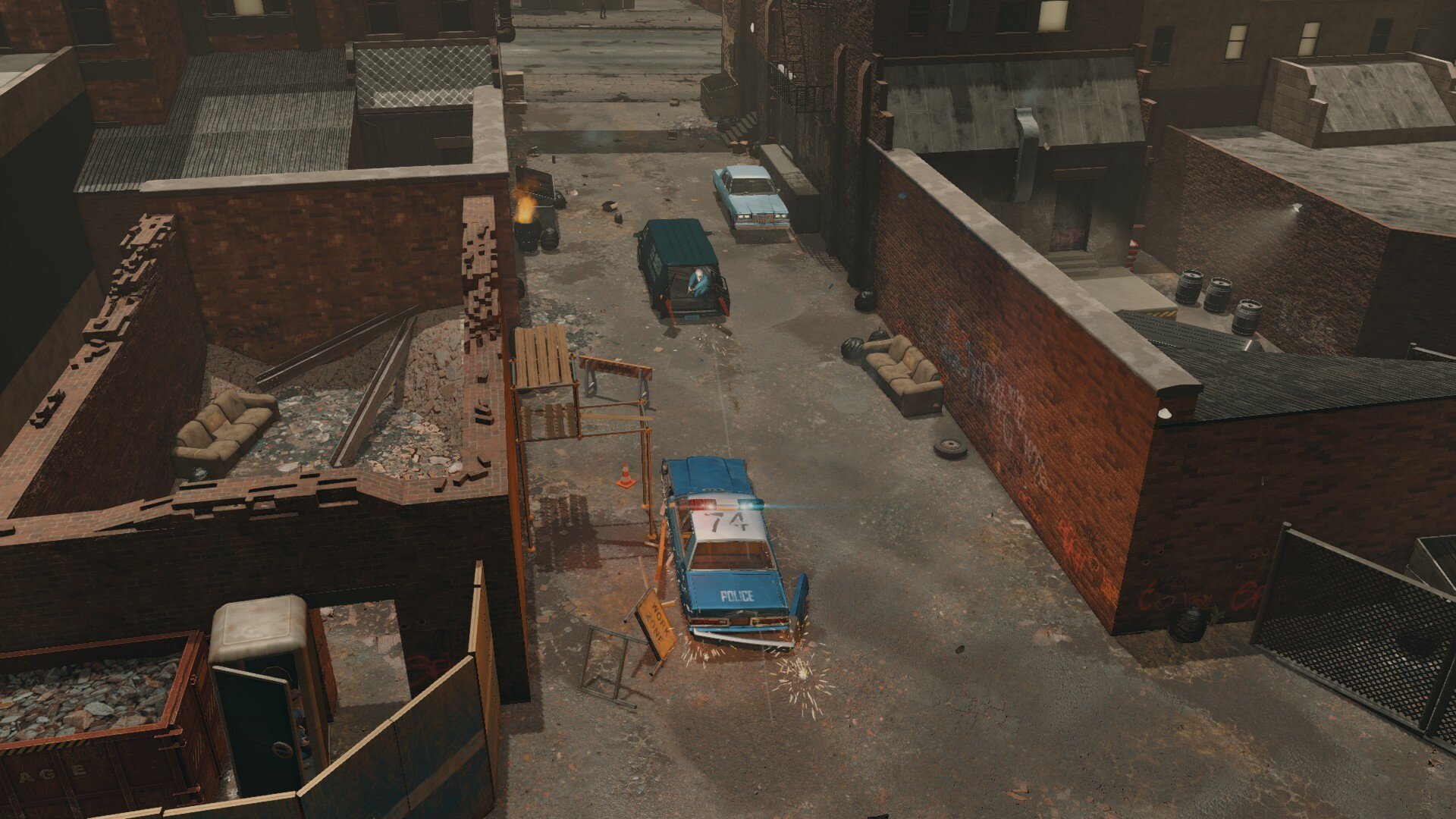 Скриншот из игры The Precinct под номером 2