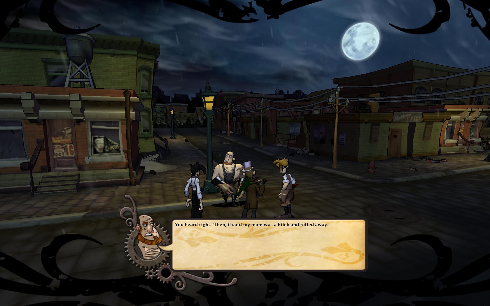 Скриншот из игры Penny Arcade Adventures: On the Rain-Slick Precipice of Darkness, Episode One под номером 12