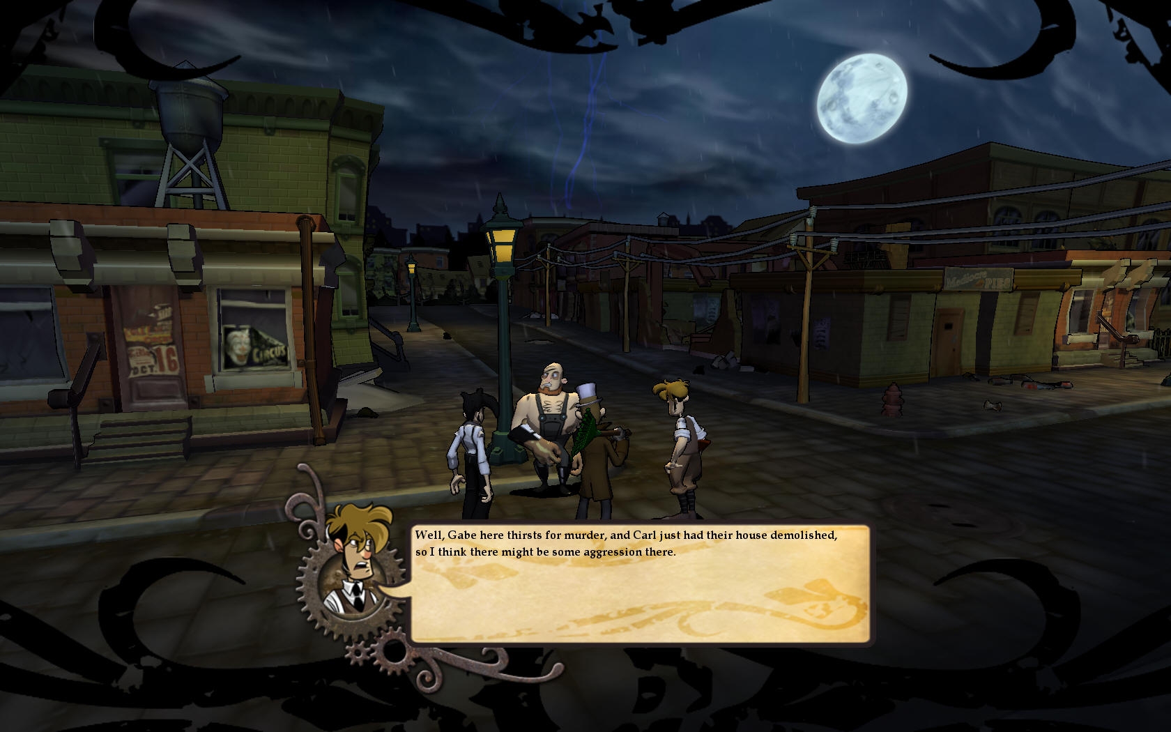 Скриншот из игры Penny Arcade Adventures: On the Rain-Slick Precipice of Darkness, Episode One под номером 13