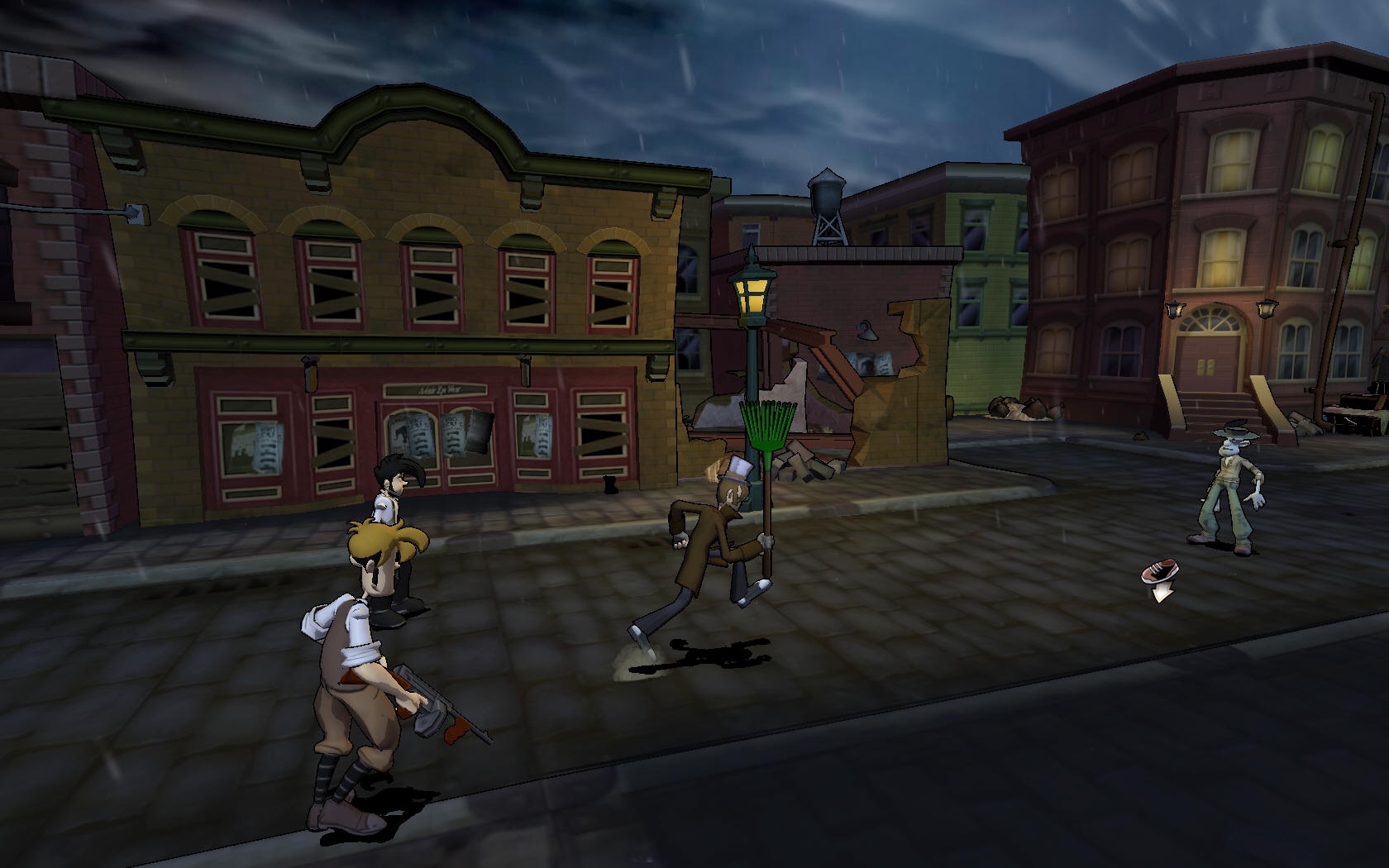 Скриншот из игры Penny Arcade Adventures: On the Rain-Slick Precipice of Darkness, Episode One под номером 21
