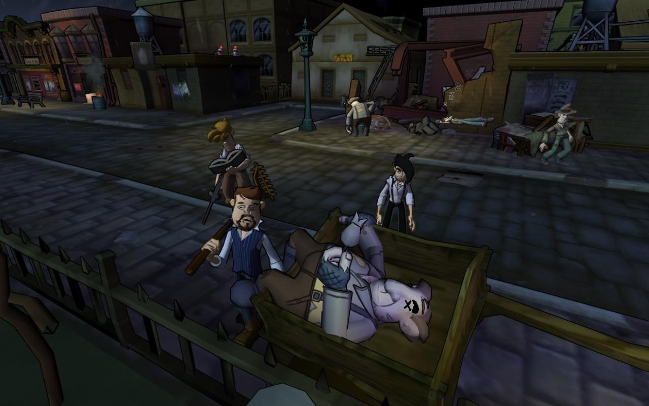 Скриншот из игры Penny Arcade Adventures: On the Rain-Slick Precipice of Darkness, Episode One под номером 27