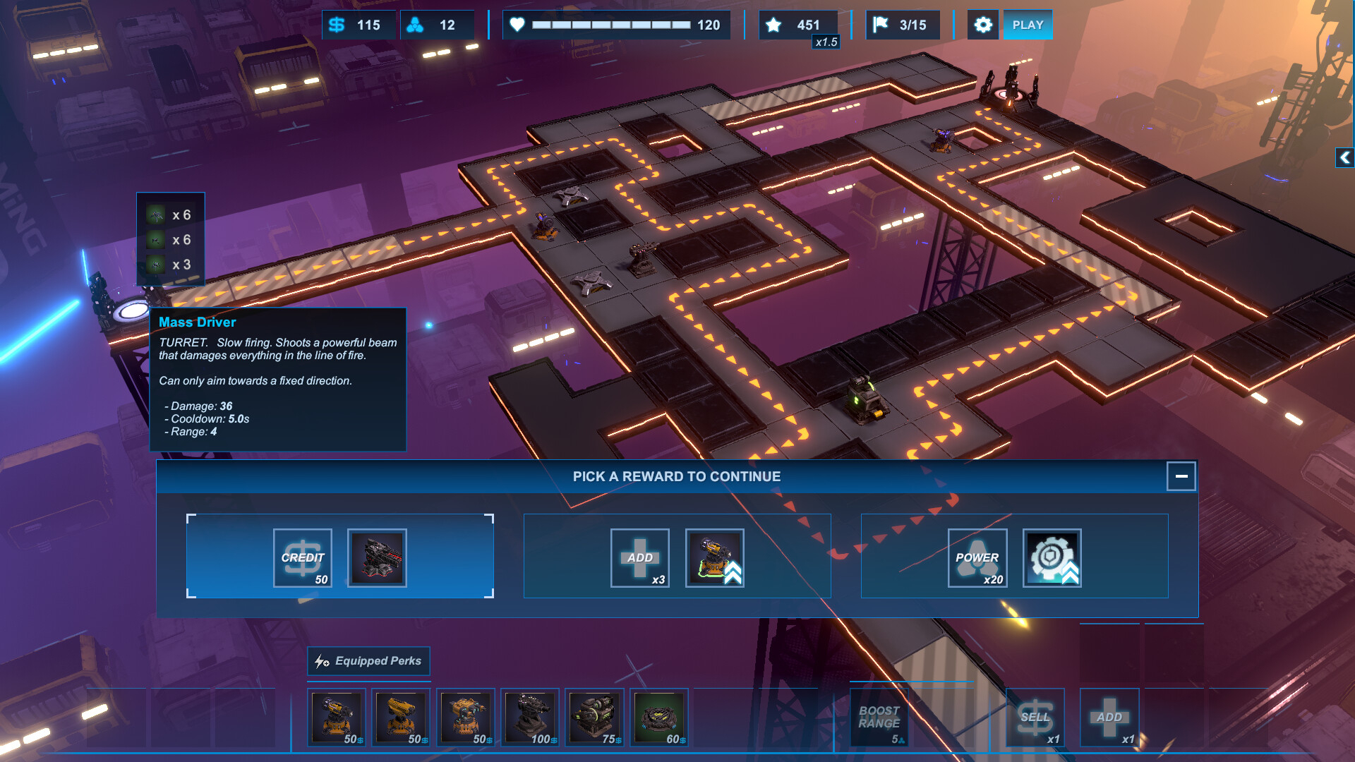 Скриншот из игры Axon TD: Uprising - Tower Defense под номером 6