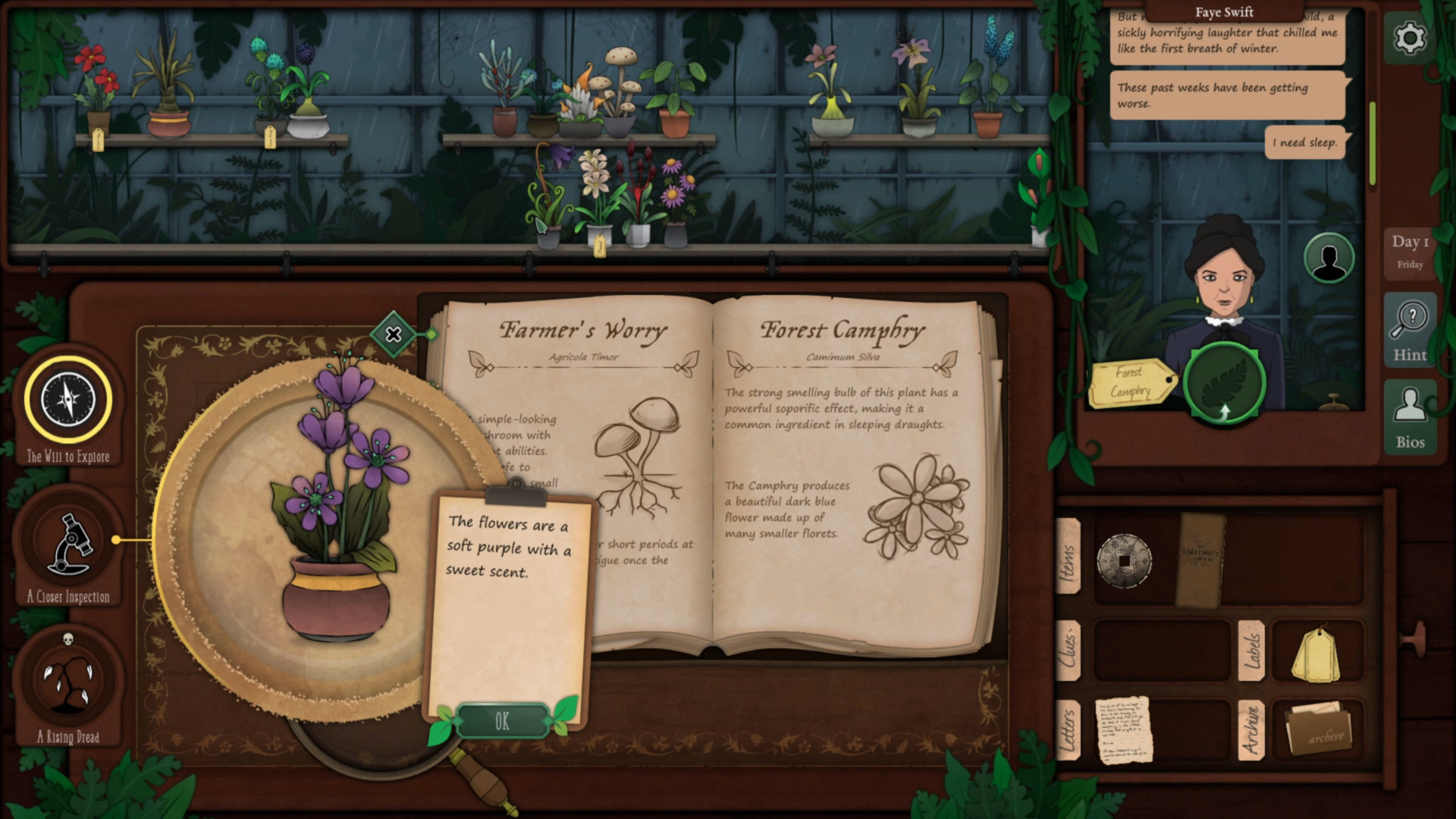 Скриншот из игры Strange Horticulture под номером 8